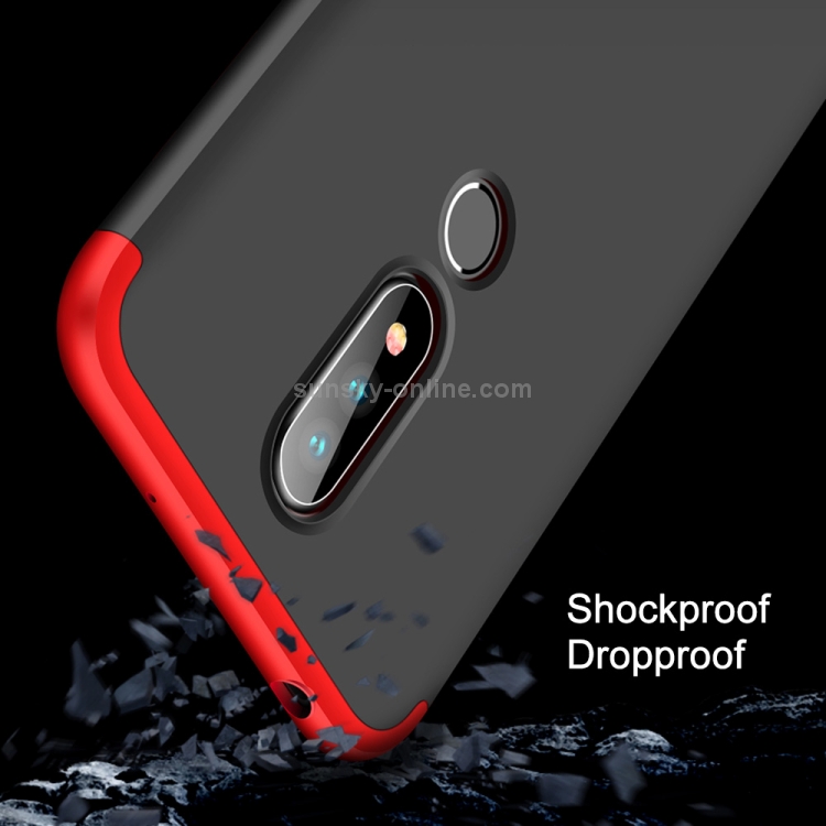 Case Nokia 6.1 Plus / Pre-order * GKK 3 in 1 Splicing คุ้มครองเต็มรูปแบบ *