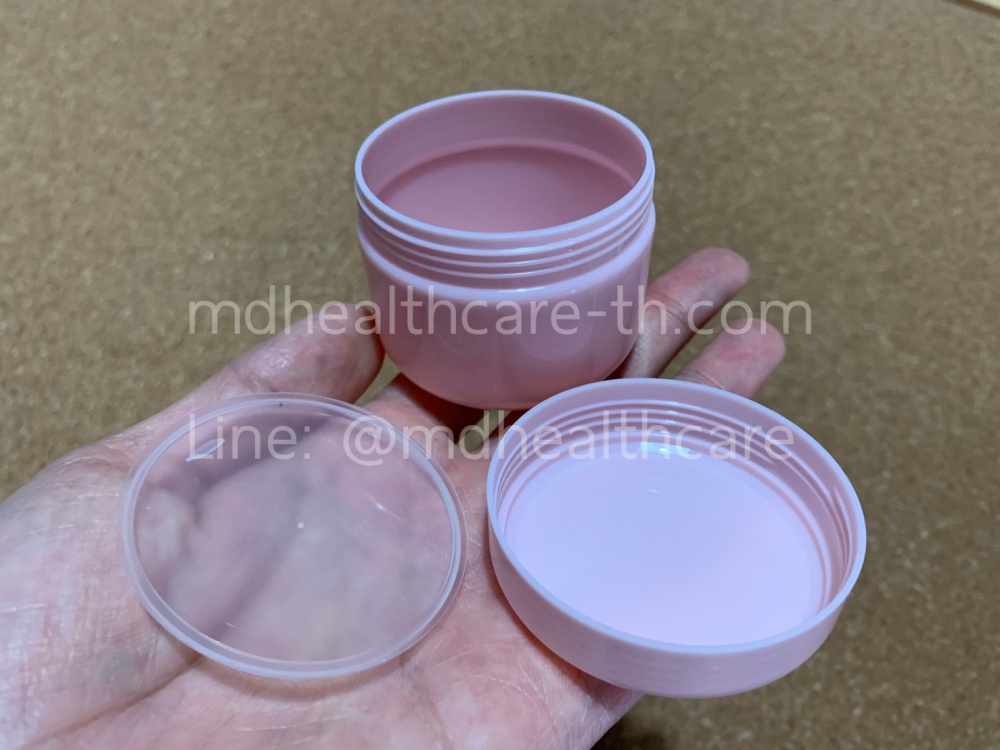 กระปุกครีม กระปุกครีมพลาสติก 50กรัม (10ชิ้น/ชิ้นละ7บาท)