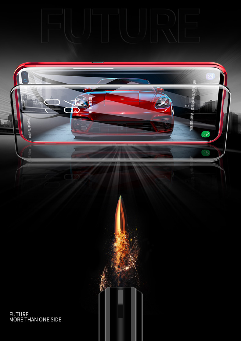 Case Samsung Galaxy S10 / Pre-Order * เคสกระจกด้านหน้า + หลังและกรอบโลหะเคสนี้ให้การปกป้องที่ครอบคลุม 360 องศา *