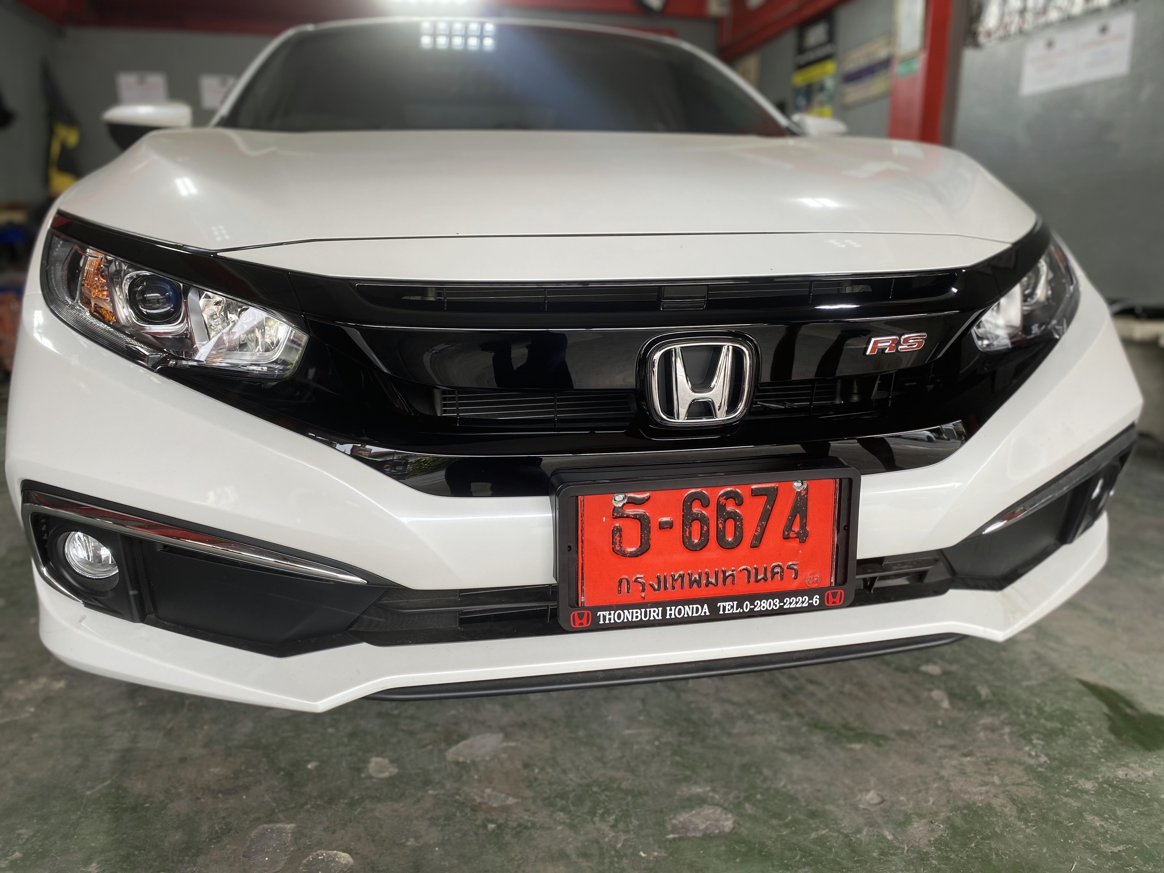กระจังหน้า RS แท้ศูนย์ CIVIC FC 2016-2021