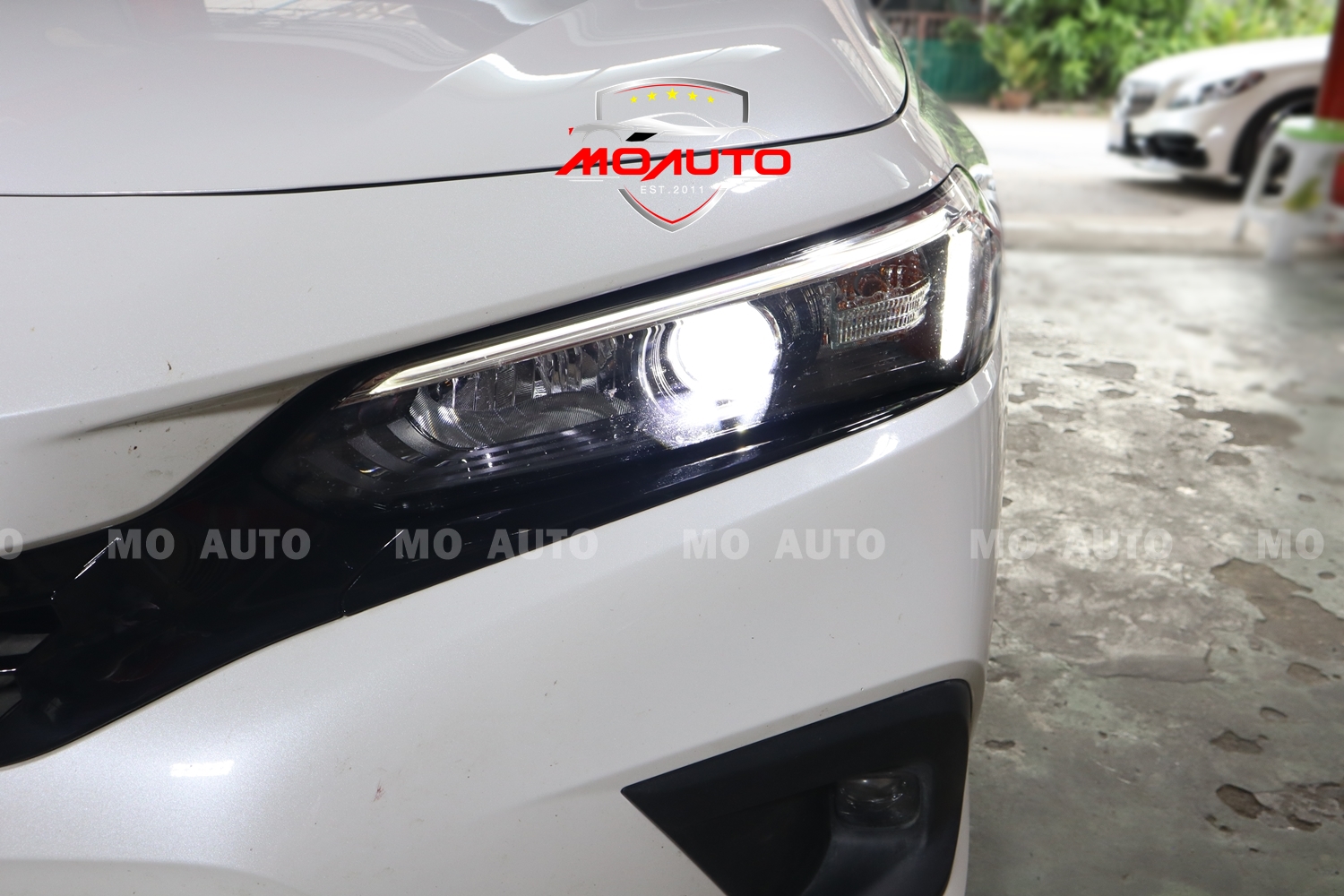 หลอดไฟหน้า LED สำหรับ CIVIC FE