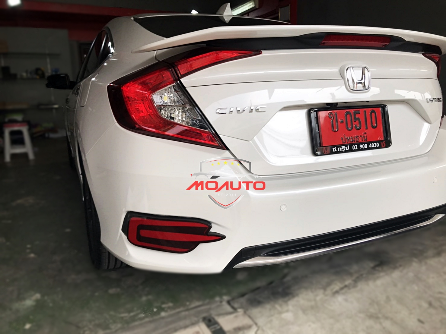 ไฟเบรคกันชนหลัง LED V1 CIVIC FC 2106 - 2021