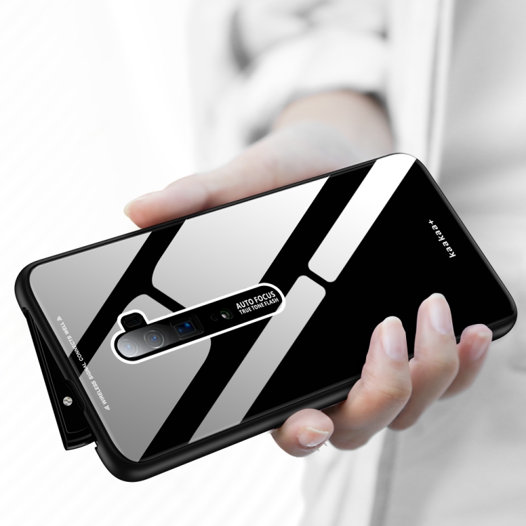 Case OPPO Reno 10x Zoom # พรีออเดอร์ * เคสกันกระแทก TPU Acrylic Protection รุ่น Lycra Series *