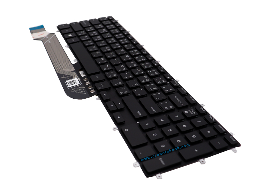 คีย์บอร์ด โน๊ตบุ๊ค Dell Vostro 7580 แท้ศูนย์ประกัน Dell