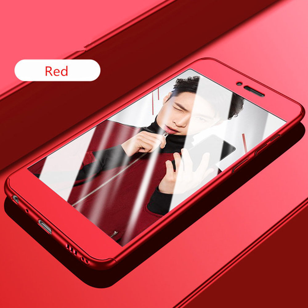 Case Huawei nova 2i * เคสป้องกันมีฝาครอบเต็ม 360 องศา + กระจก *