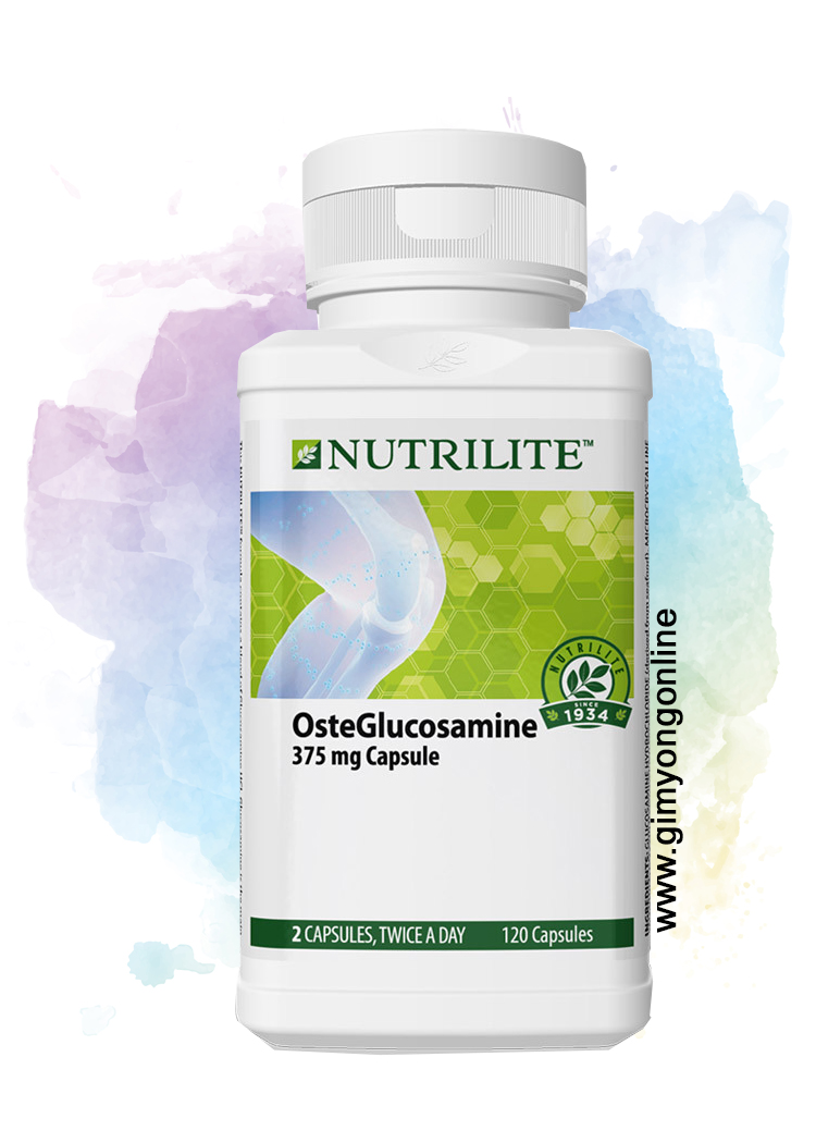 OsteGlucosamine 375 mg Capsule 120 แคปซูล ลดอาการข้อเสื่อม