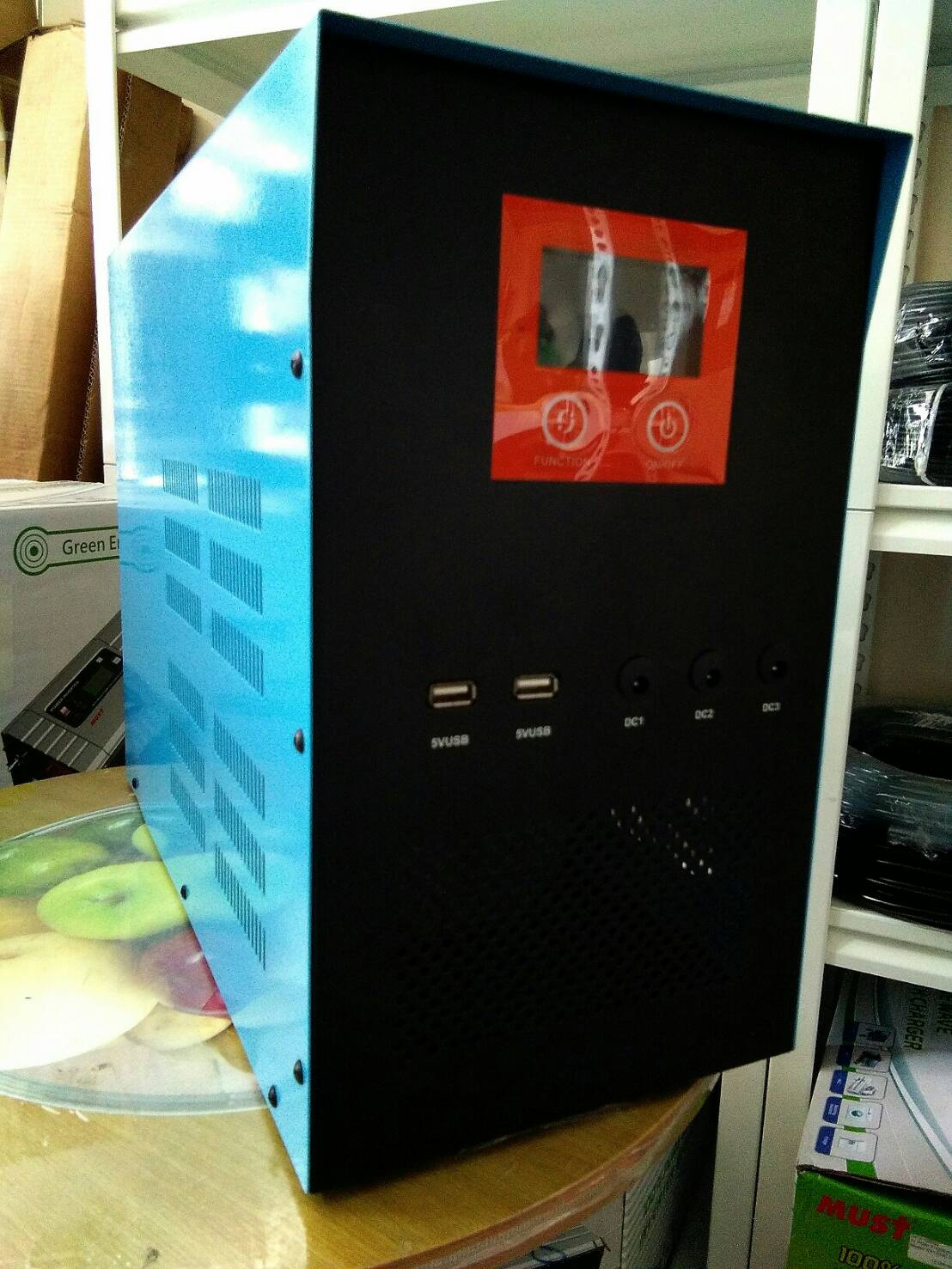Inverter (หม้อแปลงไฟฟ้า ชนิดขดลวด Transformer) รุ่น PSW 2000W 24V Model: BN20224