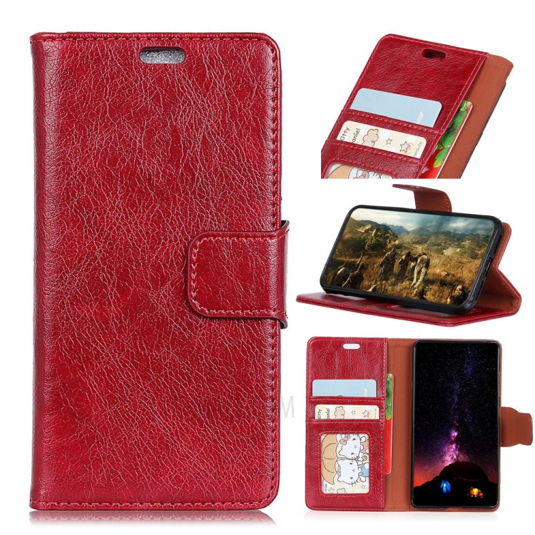 Case Asus Zenfone Max Pro (M1) / Pre-Order * เคสผิวหนังม้า ทำจากหนังแยกพรีเมี่ยม *