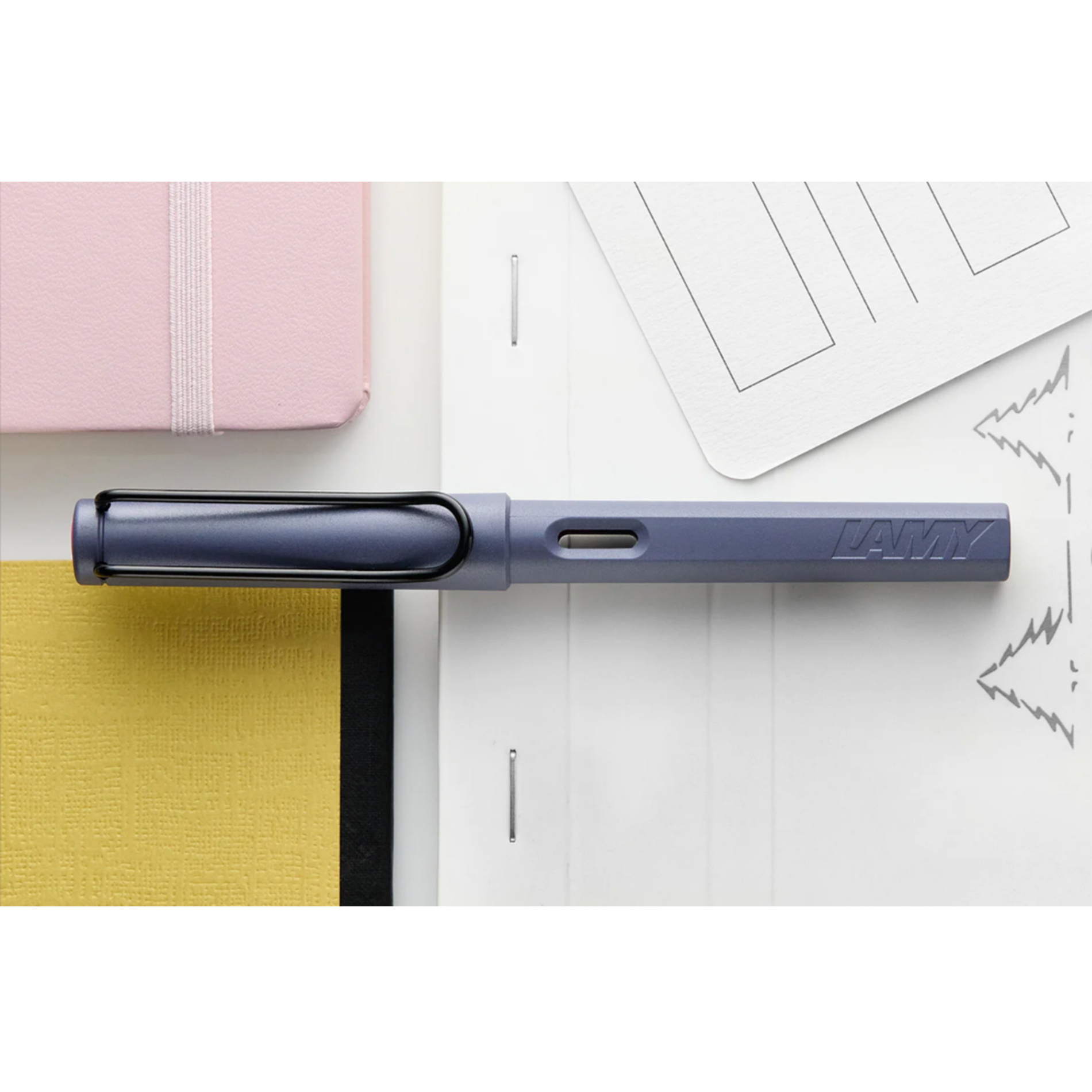 LAMY safari fountain pen pink cliff 2024 limited edition