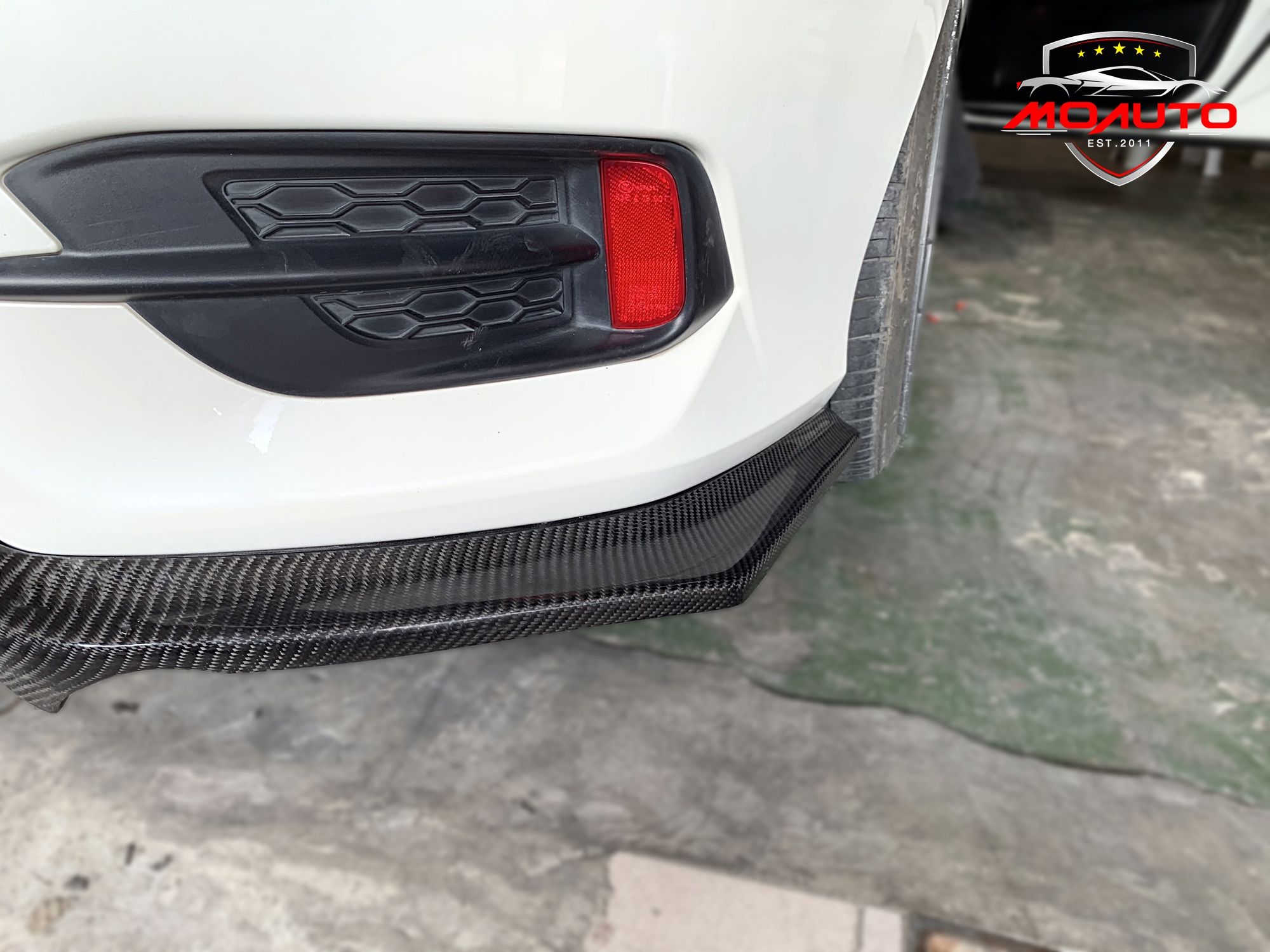 ดิฟฟิวเซอร์หลังคาร์บอนแท้ แบบเต็ม พร้อมปีกข้างFC / FC MC