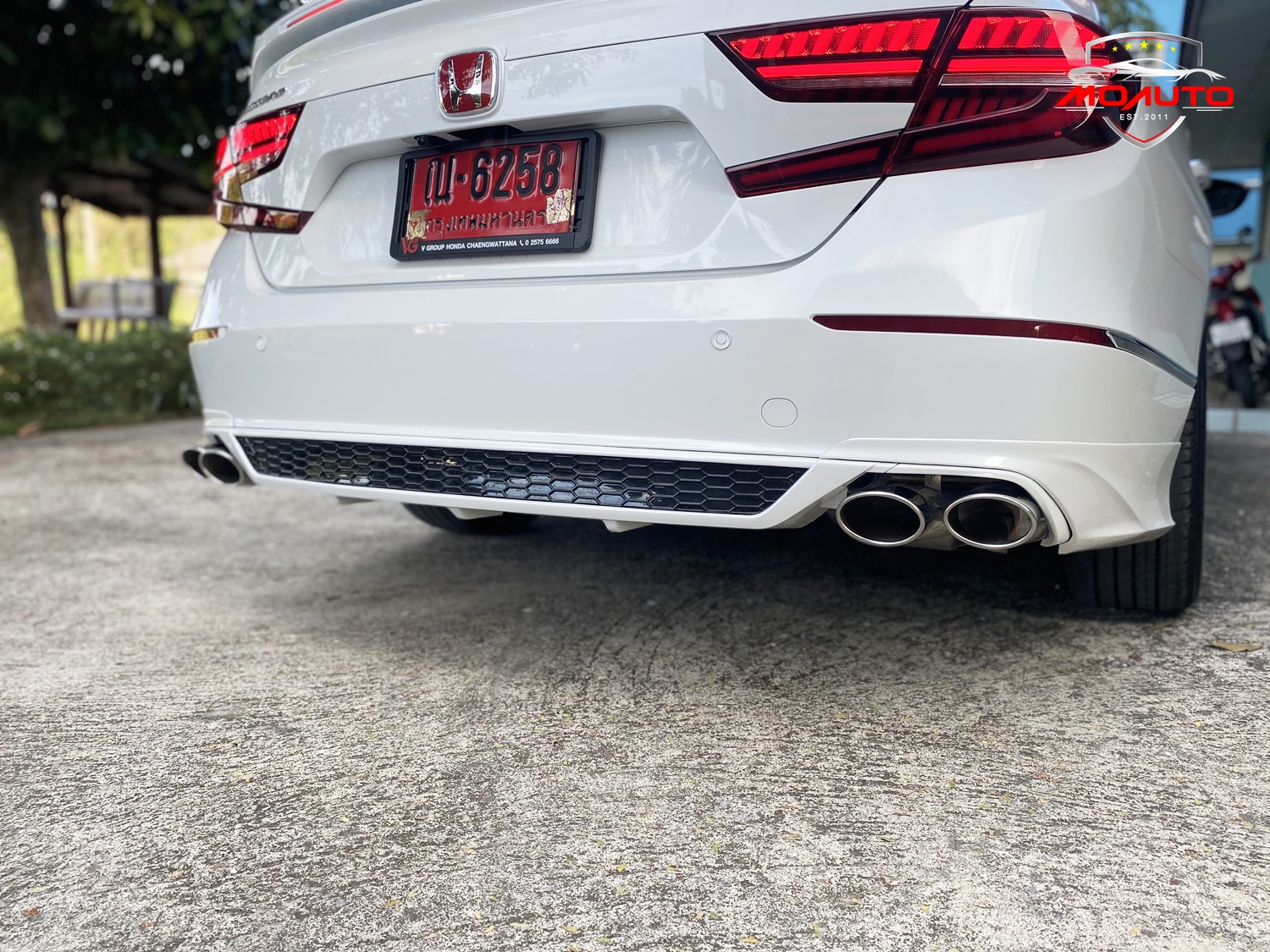 สเกิร์ตรอบคัน ทรง RS-SPORT ACCORD G10