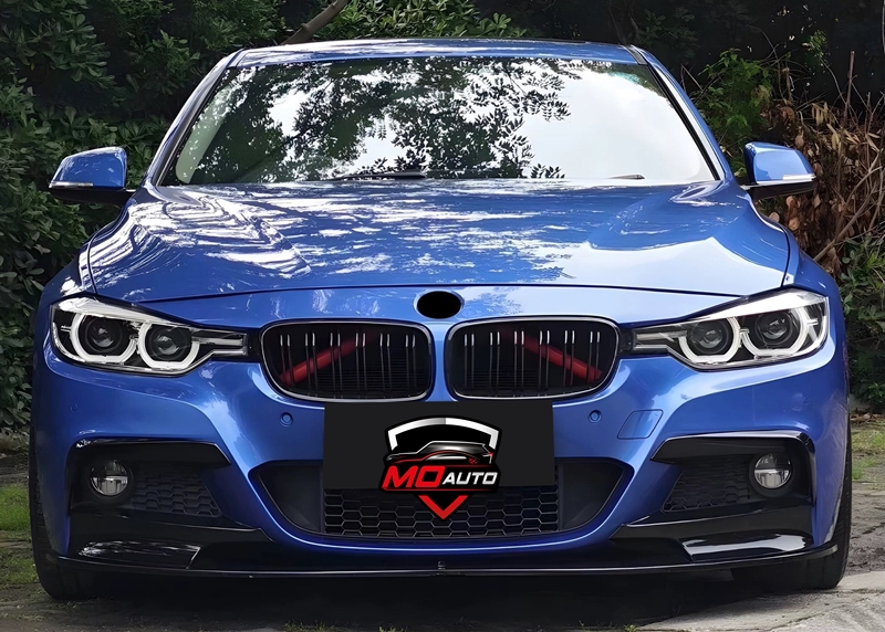 กระจังหน้าซี่คู่ดำล้วน BMW F30