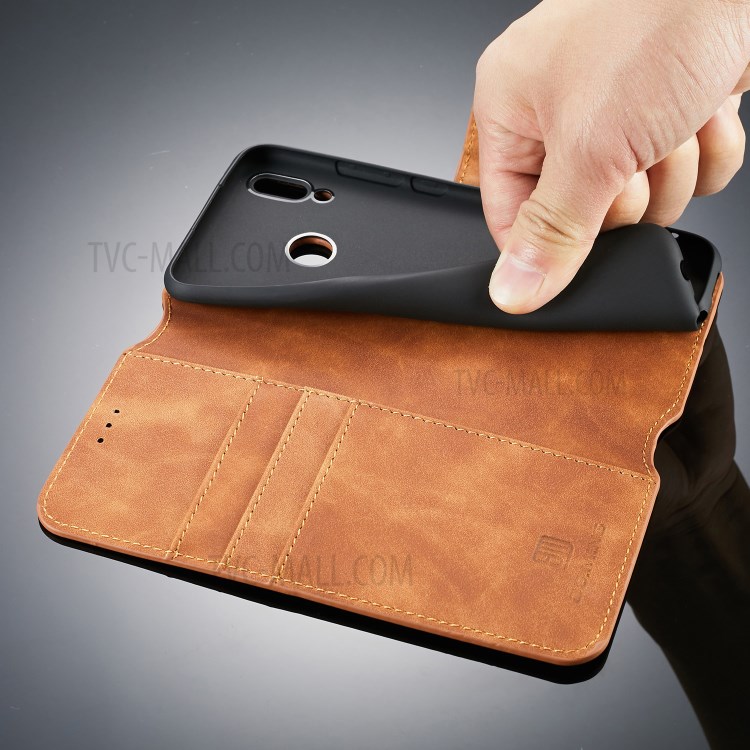 Case Huawei Y9 2019 / Pre-Order * DG.MING กระเป๋าสตางค์หนัง PU สไตล์ย้อนยุค *