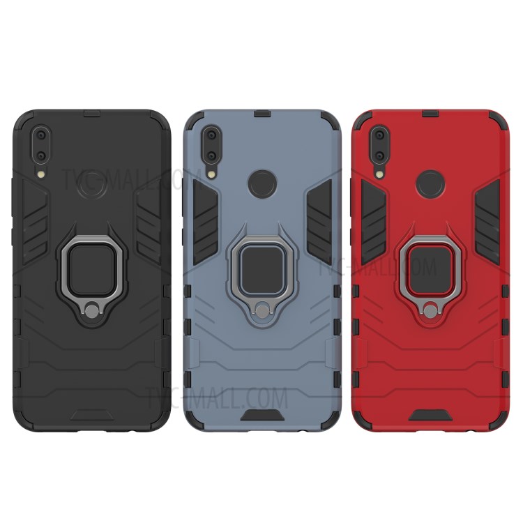 Case Honor 10 Lite / Pre-Order * เคส PC + TPU ไฮบริด แหวนนิ้ว + ขา *