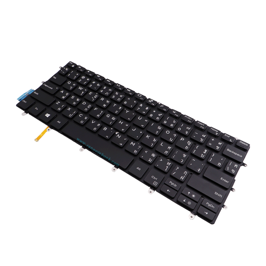 แป้นพิมพ์ โน๊ตบุ๊ค Dell XPS 13 9370 แท้ประกันศูนย์ Dell