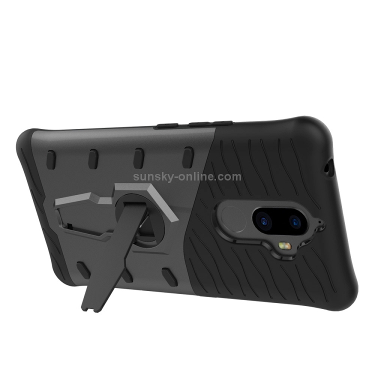 Case Lenovo K8 Note / Pre-order * เคส Hybrid PC + TPU Dropproof Sniper เคสปกคลุมป้องกันด้านหลังกับผู้ถือ 360 องศา + ขาตั้ง *