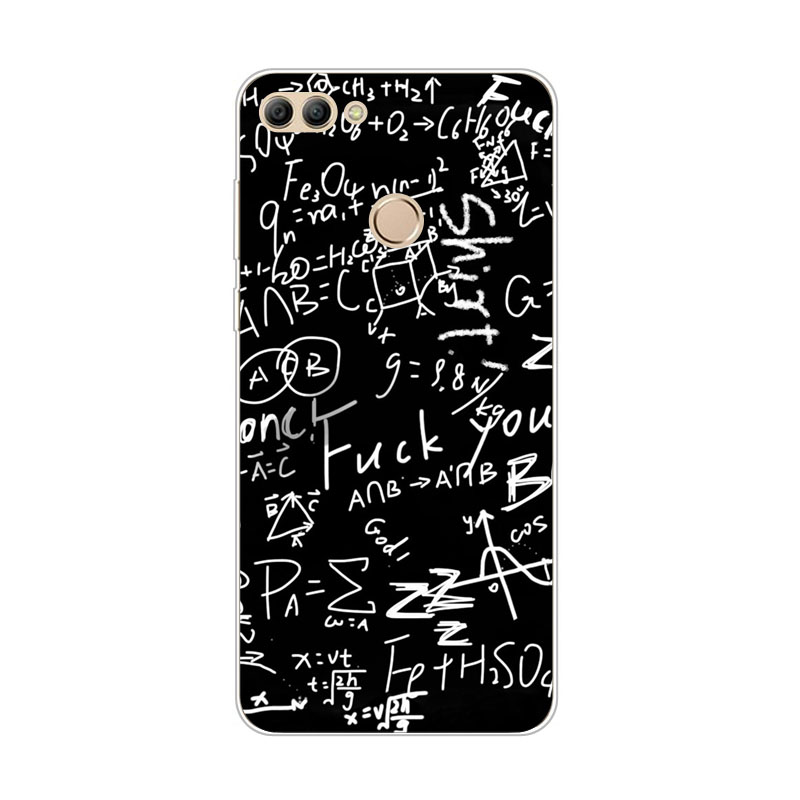 Case Huawei Y9 / Pre-order * เคสซิลิคอนสดใสดอกไม้จิตรกรรมSoft TPU *