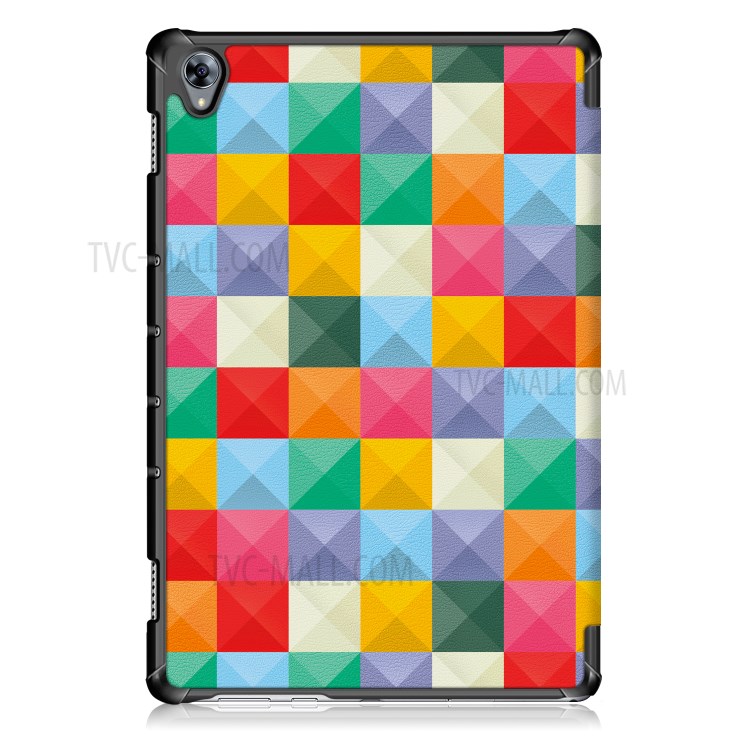 Case Huawei Mediapad M6 10.8 / Pre-order * เคสลวดลายพิมพ์ลวดลายสดใสและมีสไตล์ หนัง 3 - พับ *