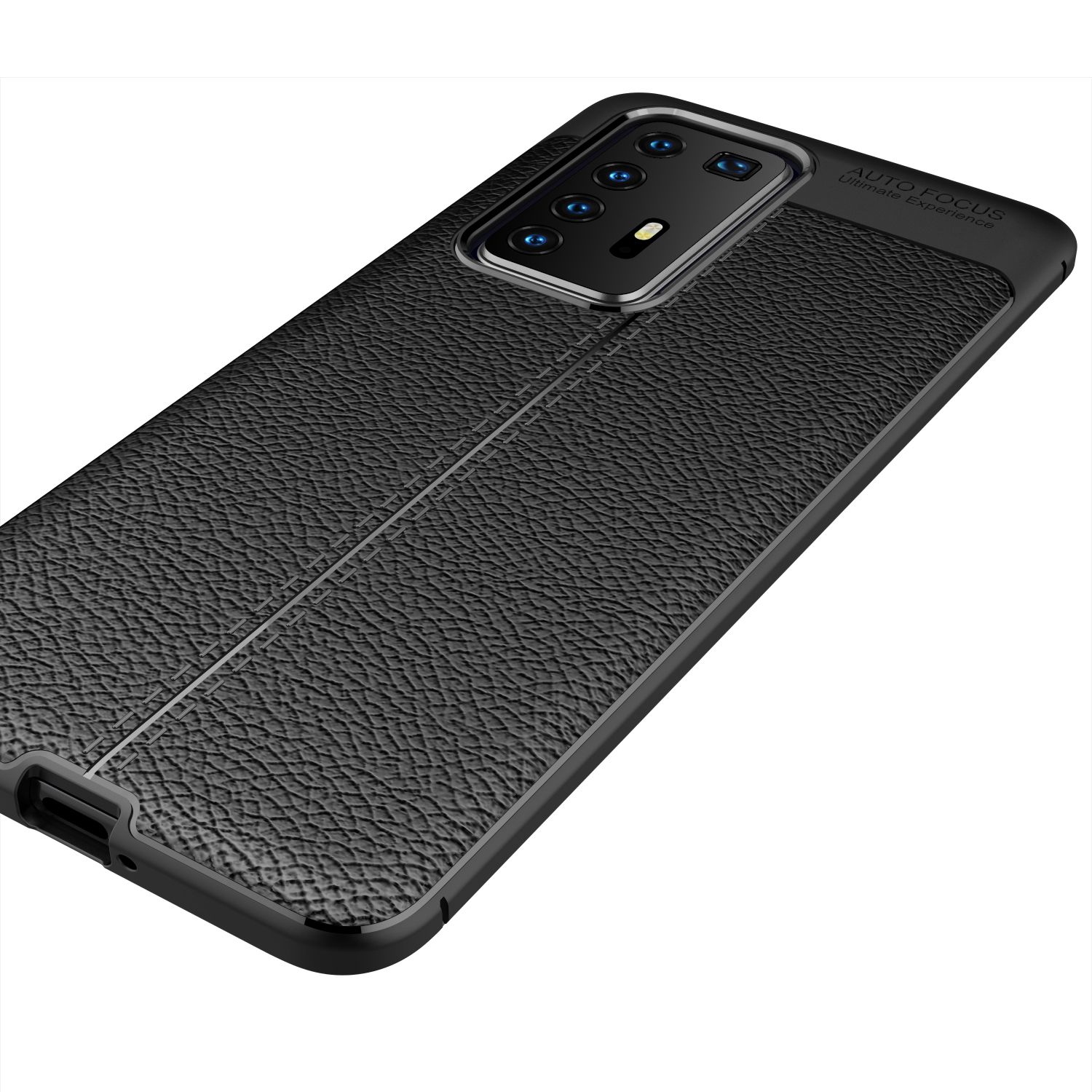 Case Huawei P40 Pro / Pre-order * พื้นผิวลิ้นจี่เนื้อสัมผัสที่สะดวกสบาย Soft TPU สามารถบิดได้อย่างอิสระโดยไม่แตกร้าว *