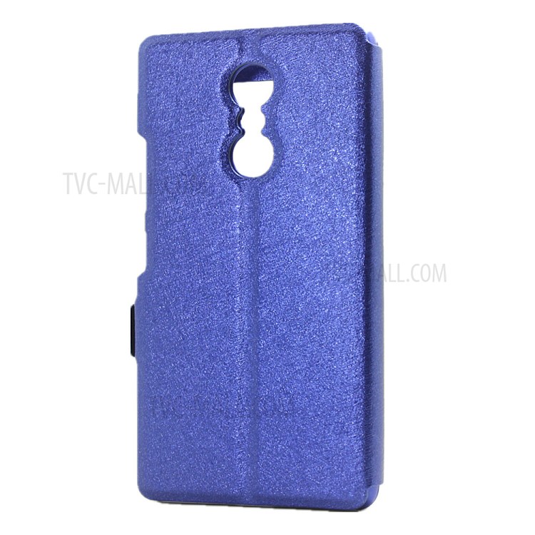 Case Lenovo K6 Note / Pre-order * ผิวผ้าไหม 2 ช่องหน้าต่าง *