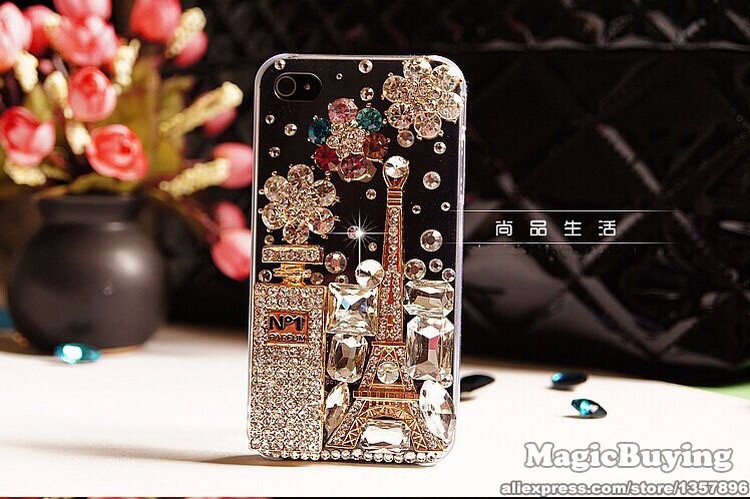 Case Huawei P8 Max / Pre-order * ตกแต่งด้วย Rhinestone และส่องแสง Camellia, ประกายและดีลักซ์ *