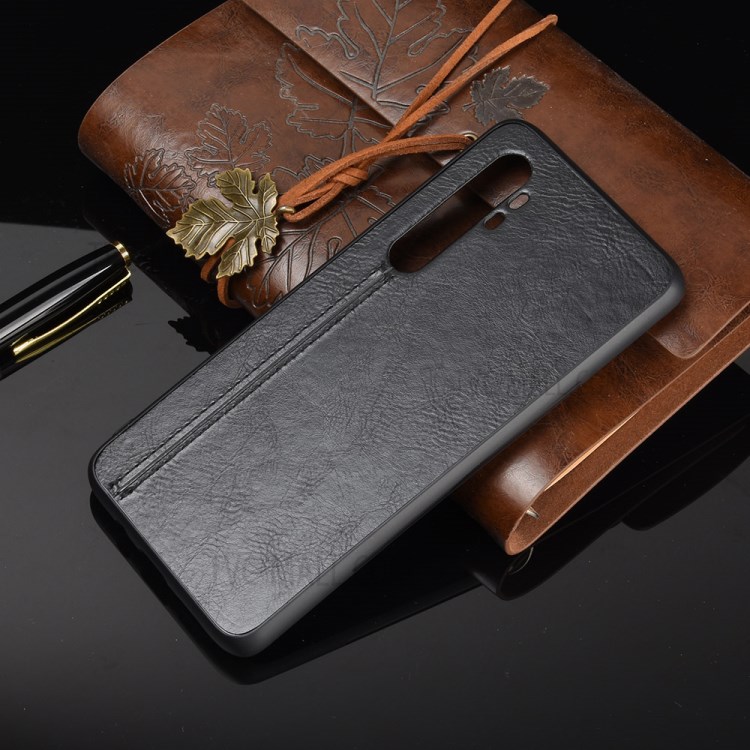Case Xiaomi Mi Note 10 Lite # Pre-Order * เคสหนัง PU เคลือบ PC + TPU ไฮบริด ดีไซน์ลายเส้นเย็บสองชั้นอันเป็นเอกลักษณ์ *