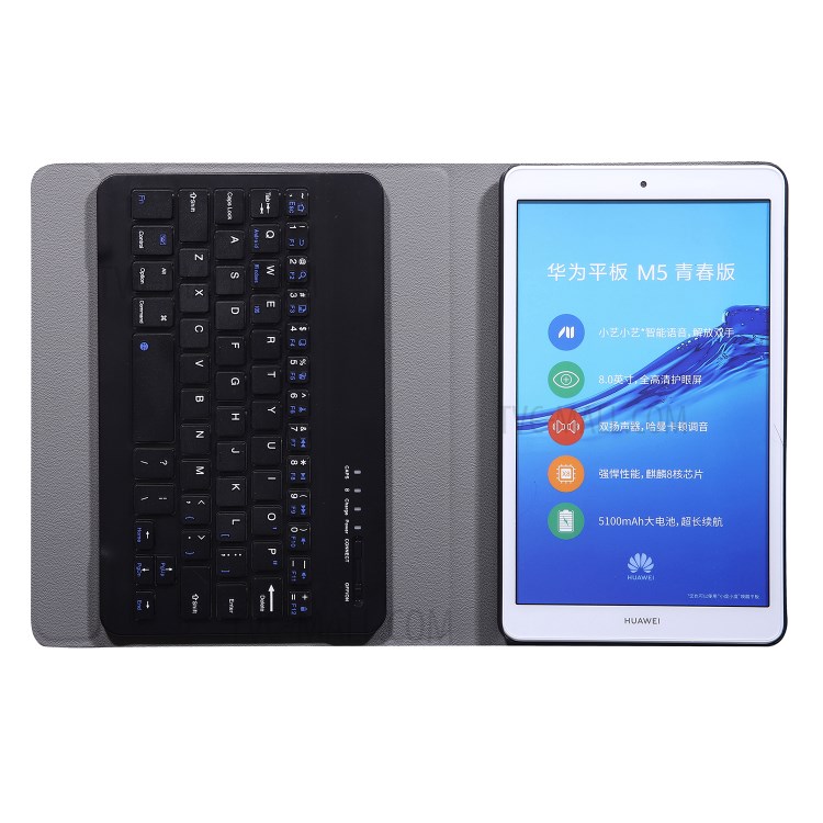 Keyboard Huawei MediaPad M5 lite / Pre-Order * AOM5 เคสซองหนังคีย์บอร์ด Bluetooth ถอดได้ *