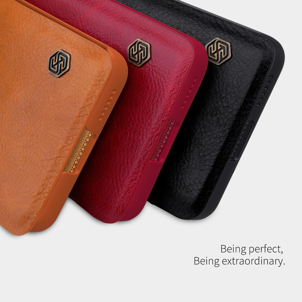 Case Huawei P40 Pro+ / Pre-order * NILLKIN Qin หนัง PU พรีเมี่ยมเคสหนัง สไตล์โนเบิลและบารอนใหม่ *