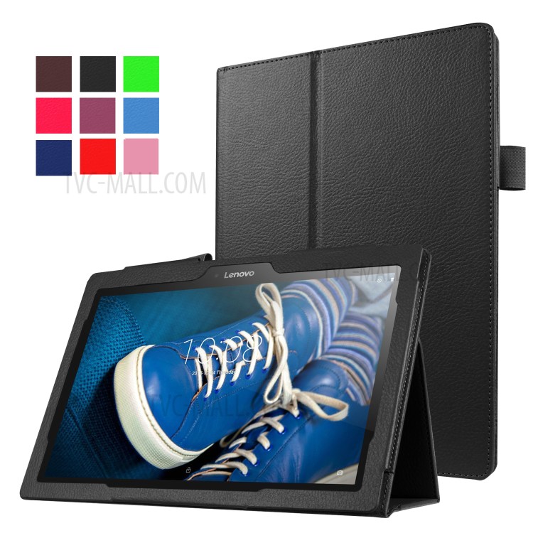 Case Lenovo Tab 3 10 Plus / Pre-order * เคสผิวลิ้นจี่ กระเป๋าหนัง PU ทนทาน *