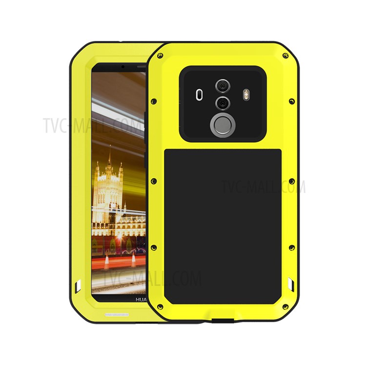 Case Huawei Mate 10 Pro / Pre-order * LOVE MEI วัสดุ: โลหะ + ซิลิโคน + แก้วหุ้มเกราะ *