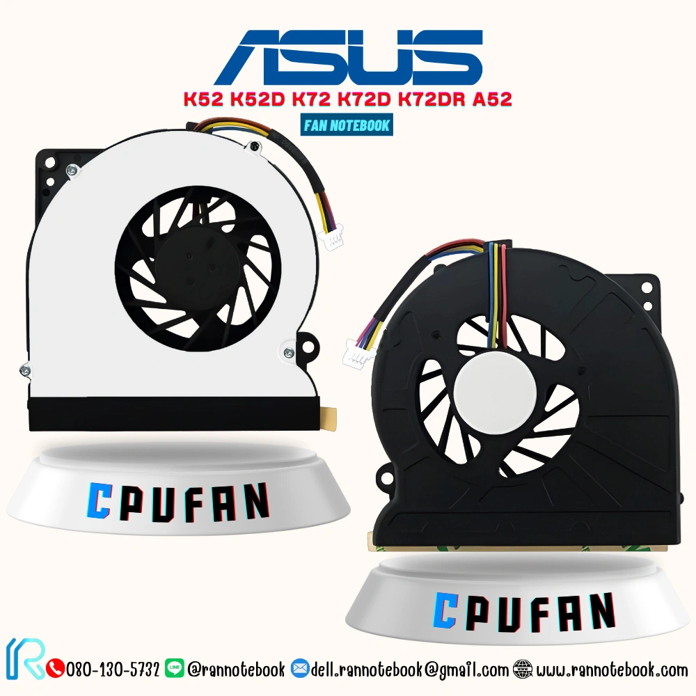 Fan Notebook Asus K52 K52D K72 K72D K72DR A52 A52JE