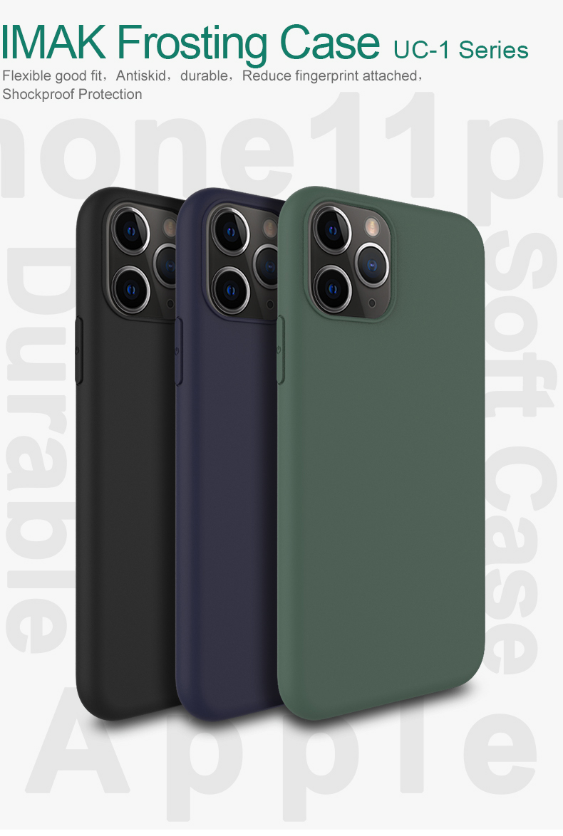 Case iPhone 11 Pro / Pre-order * IMAK UC-1 ซีรี่ส์เคสโทรศัพท์มือถือ TPU แบบเคลือบ *