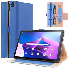 Case Lenovo Tab M10 Plus (3rd Gen) # Pre-order * เคสสายรัดยางยืดยึดฝาครอบด้านหน้า ฟังก์ชั่นปลุก/สลีปอัตโนมัติอัจฉริยะ พร้อมสายคล้องมือ *