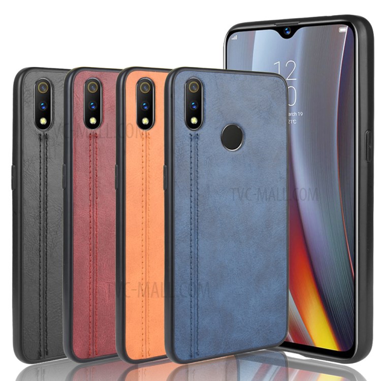Case Realme 3 # Pre-Order * เคสหนังเคส PC + TPU วัสดุไฮบริด: PC back + TPU เฟรม *