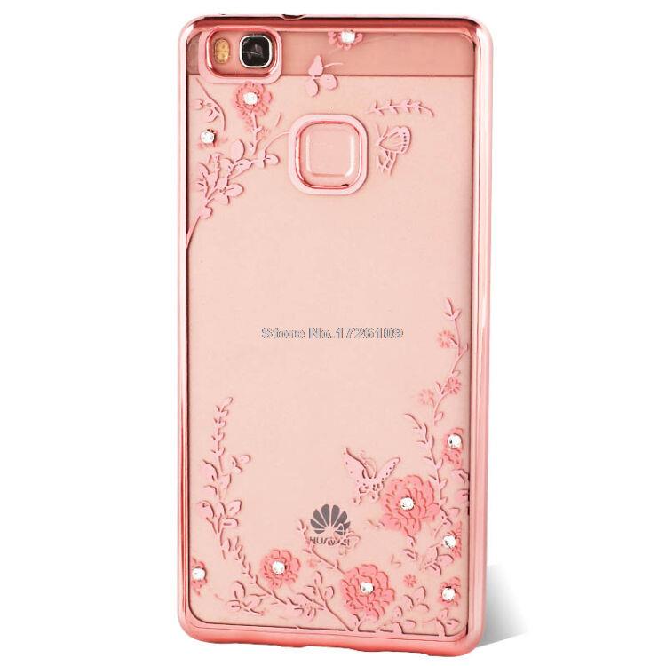 Case Huawei P9 Lite / Pre-order * เคสหรูหราเทคนิคการชุบทอง TPU ซิลิโคนอ่อนนุ่ม *