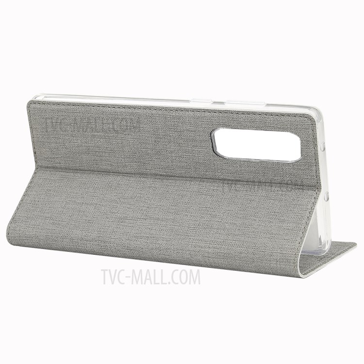 Case Xiaomi Mi Note 10 Lite # Pre-Order * VILI DMX ใช้หนัง PU คุณภาพดีและวัสดุ TPU ที่มีพื้นผิวไขว้ที่เรียบง่าย *