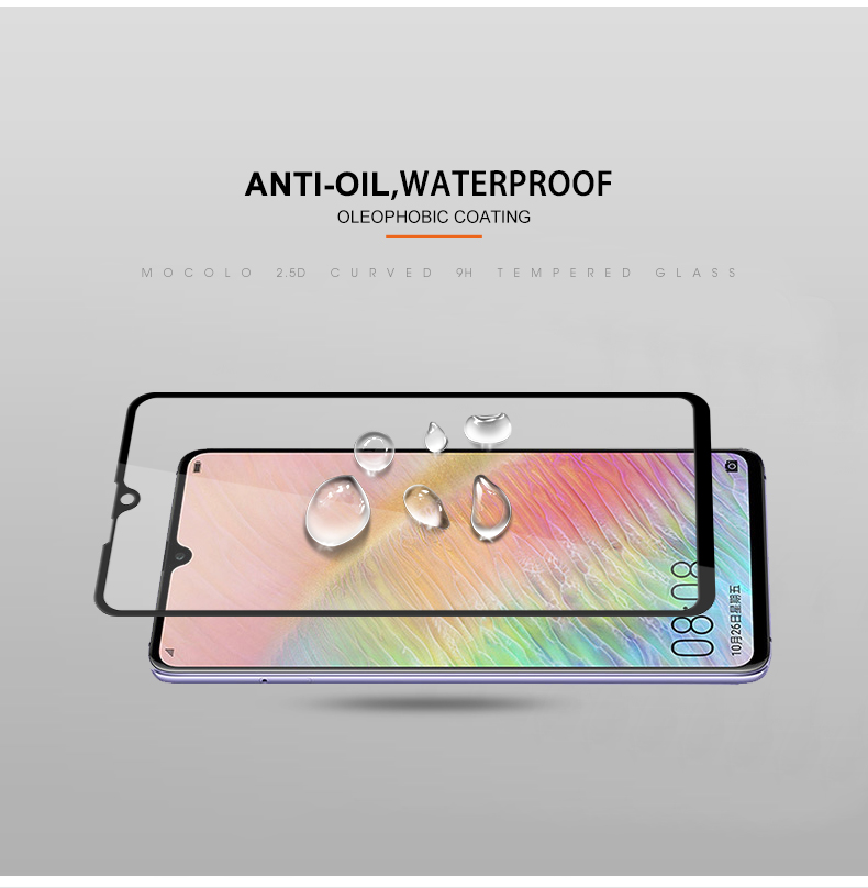 กระจกนิรภัย Huawei Mate 20 X / Pre-order * MOCOLO ความแข็ง 9H ขอบโค้ง 2.5D เรียบและปลอดภัยในการใช้งาน *