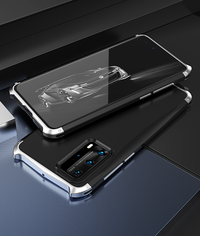Case Huawei P40 Pro / Pre-order * เคส Defender Series PC + โลหะเคสไฮบริด ทำจากวัสดุพลาสติก + โลหะแข็งและเหนียว *