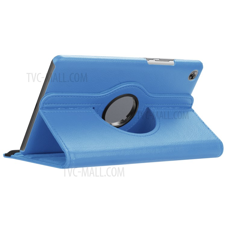 Case Huawei MediaPad M5 / Pre-Order * เคสหมุน 360 องศา ลิ้นจี่เนื้อคลาสสิกสะดวกสบายในการสัมผัส *