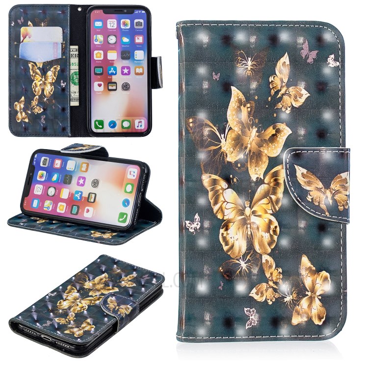 Case iPhone X, iPhone XS / Pre-Order * รูปแบบลวดลายจุดไฟประดับ *