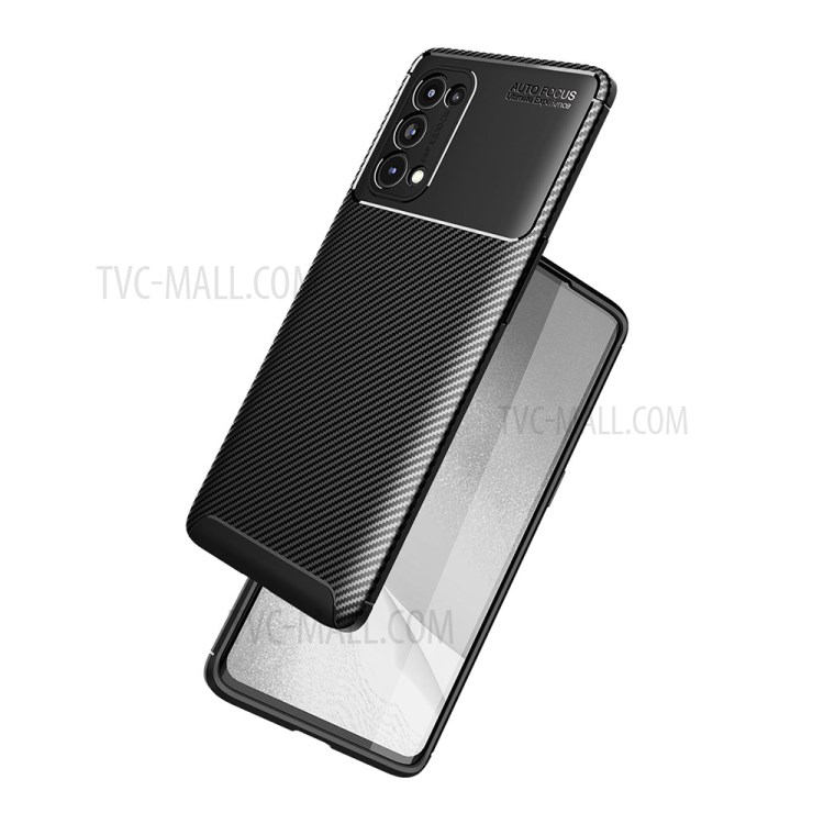 Case OPPO Reno5 Pro / Reno5 Pro 5G # Pre-Order * เคสโทรศัพท์ TPU เนื้อคาร์บอนไฟเบอร์กันกระแทก *