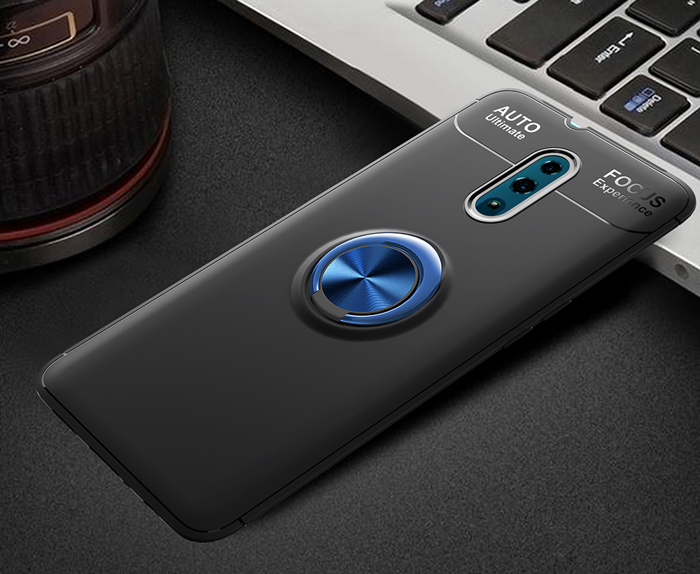 Case OPPO Reno / Pre-order * เคส TPU ขาตั้งแหวนนิ้ว (แผ่นแม่เหล็กโลหะในตัว) วัสดุ TPU คุณภาพสูงกันกระแทกและทนต่อแรงกระแทก *