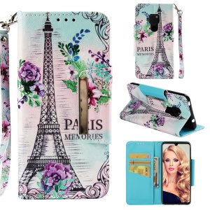 Case Huawei Mate 20 / Pre-order * เคสพิมพ์ลายเนื้อ PU ซองหนังกระเป๋าสตางค์ *