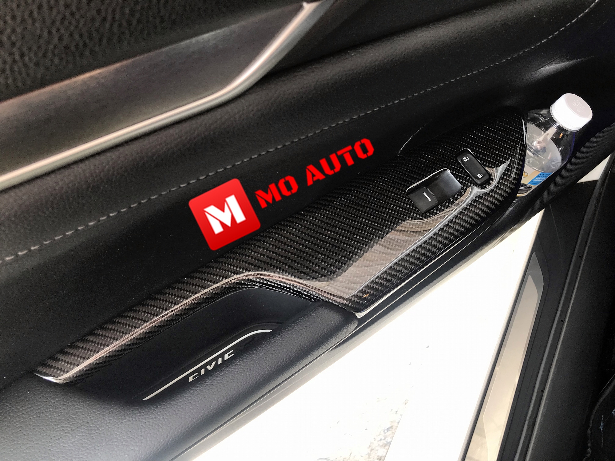 ครอบแผงสวิทช์กระจก Carbon แท้ CIVIC FC / FK 2016-2021