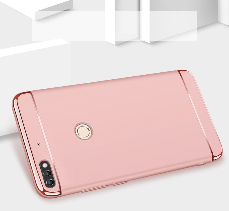 Case Huawei Y7 Pro 2018 / Pre-order * 3-in-1 คุ้มครอง วัสดุโพลีคาร์บอเนตพรีเมี่ยม *