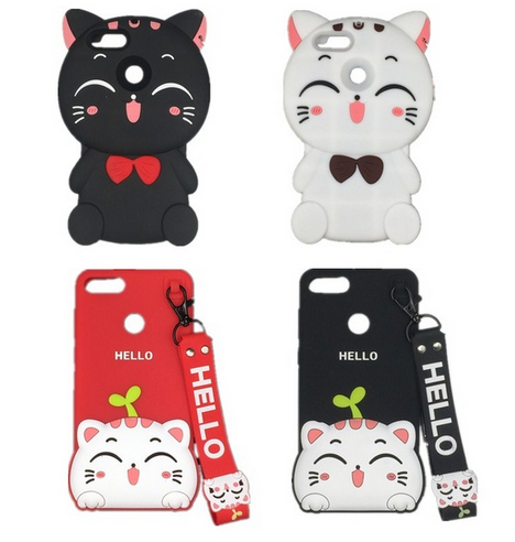 Case Huawei Y7 Pro 2018 * 3Dการ์ตูนน่ารัก silicon *