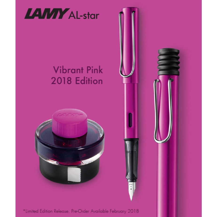 Lamy Al-Star Ballpoint pen Vibrant Pink 2018 Limited Edition