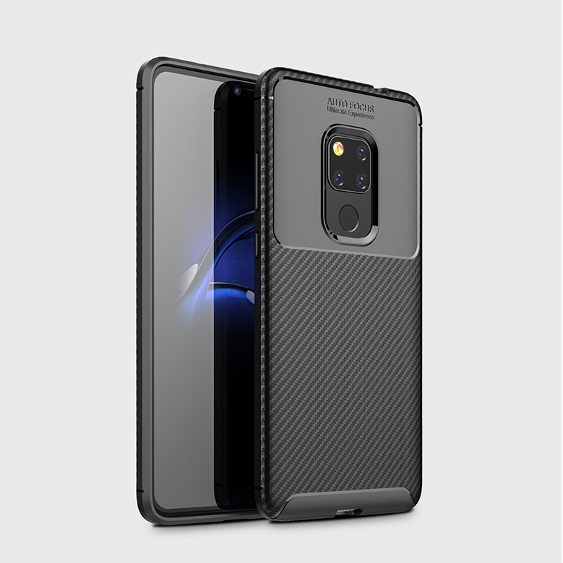 Case Huawei Mate 20 / Pre-order * เคสคาร์บอนไฟเบอร์ ซอฟท์ซิลิโคน *
