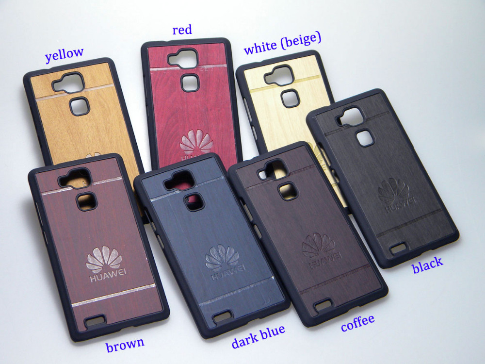 Case Huawei Mate 7 / Pre-order * เคสปกวินเทจ RetroStyle ผิวลายไม้ *