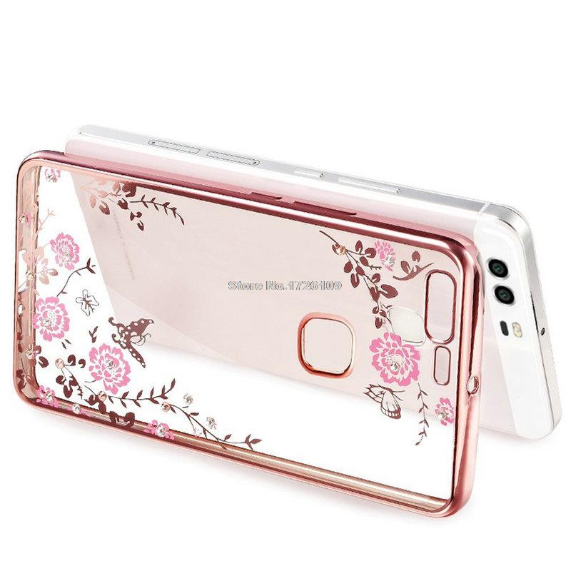 Case Huawei P9 Plus / Pre-order * เคสหรูหราเทคนิคการชุบทอง TPU ซิลิโคนอ่อนนุ่ม *